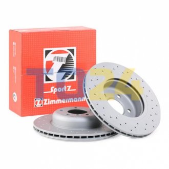 Тормозной диск (передний) ZIMMERMANN 150.3482.52 (фото 1)