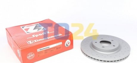 Тормозной диск (передний) ZIMMERMANN 200.2527.52 (фото 1)