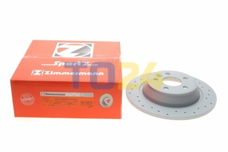 Гальмівний диск ZIMMERMANN 250136152 (фото 1)