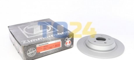 Тормозной диск (задний) ZIMMERMANN 250.1376.20 (фото 1)