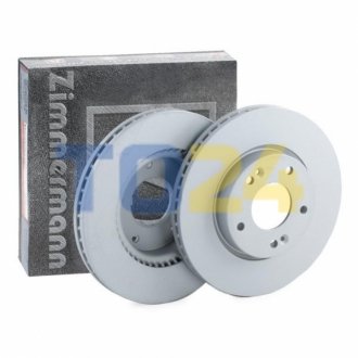 Тормозной диск (передний) ZIMMERMANN 320.3806.20 (фото 1)