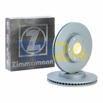 Гальмівний диск (передній) ZIMMERMANN 370.3050.20 (фото 1)