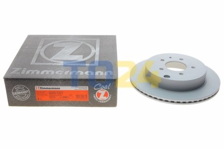 Тормозной диск (задний) ZIMMERMANN 370.3089.20 (фото 1)
