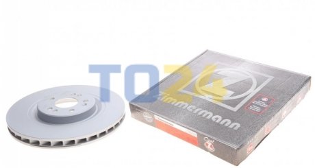 Тормозной диск (передний) ZIMMERMANN 400.3612.20 (фото 1)
