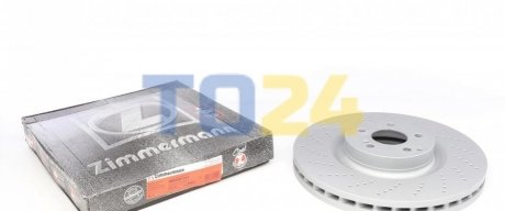 Тормозной диск (передний) ZIMMERMANN 400.3660.20 (фото 1)