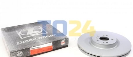 Тормозной диск (передний) ZIMMERMANN 400.3670.20 (фото 1)