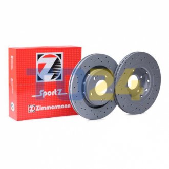 Тормозной диск (передний) ZIMMERMANN 440312252 (фото 1)