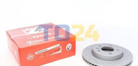 Тормозной диск (передний) ZIMMERMANN 600.3246.52 (фото 1)