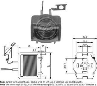 Втягуюче реле стартера ZM1421