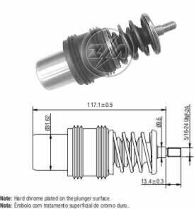 Реле втягуюче стартера ZM45094