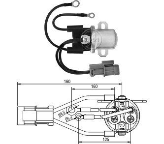 Реле стартера дополнительное ZM6407