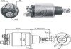 Втягуюче реле стартера ZM ZM735 (фото 1)